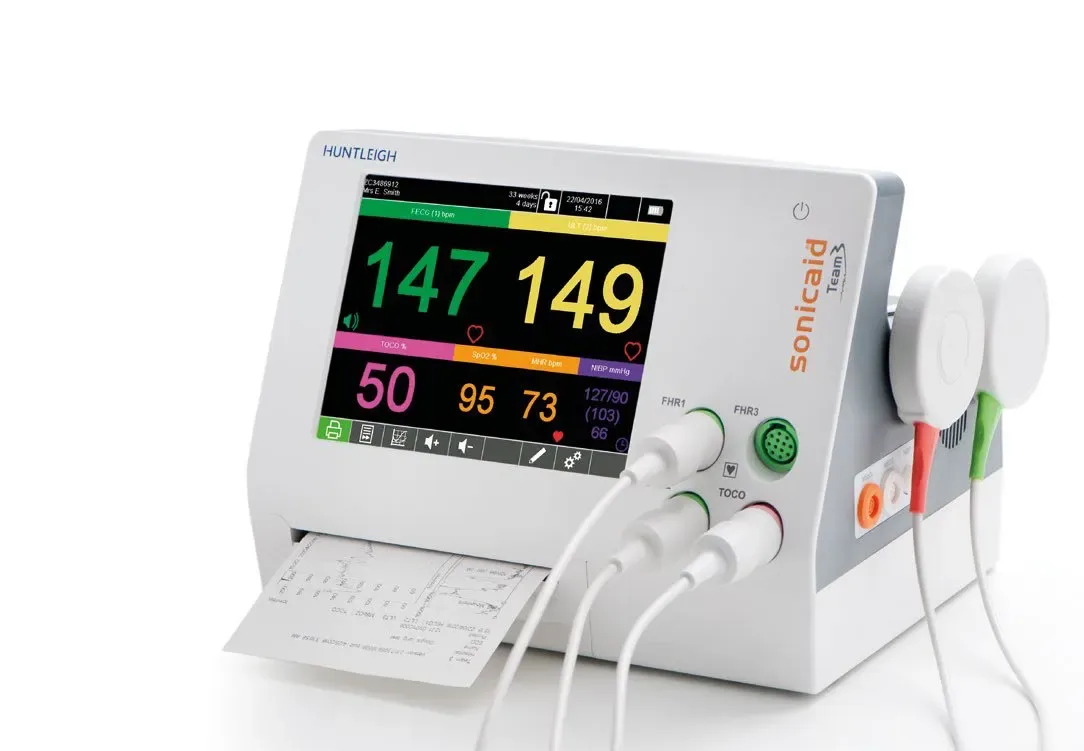 Monitor fetal gemelar Huntleigh Sonicaid Team 3
