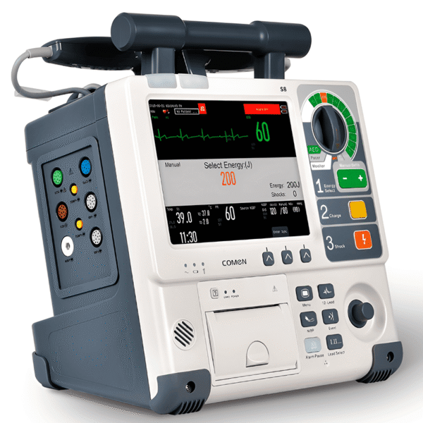 Monitor Desfribilador Hospitalaria Comen S8 Equipos Medicos Vial Medic